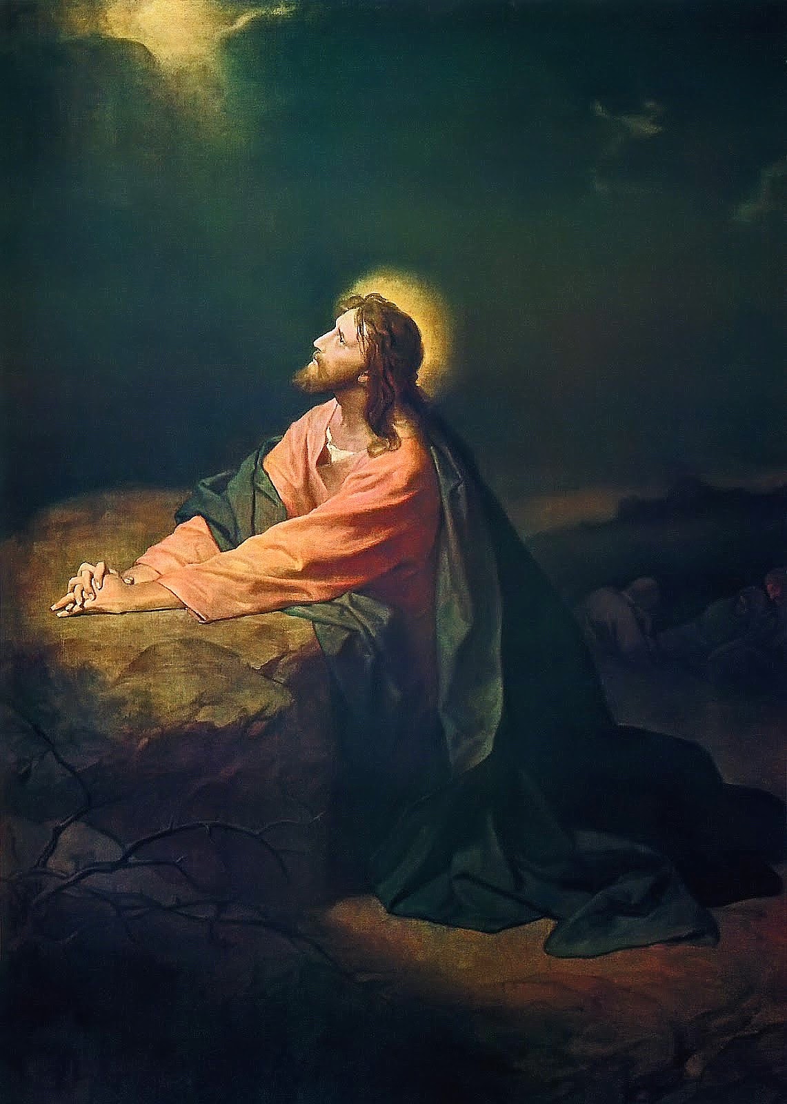 Christ in Gethsemane.